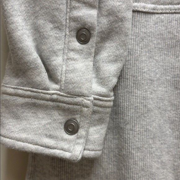 Aerie women’s terry gray pullover size S|P - Picture 7 of 8